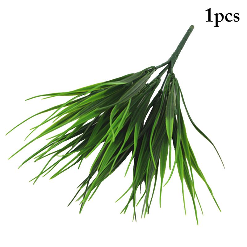 1/2/3/5PCS Artificial Wheat Grass Plant Realistic Plastic Greenery Grass Artificial Plant Wedding Home Decoration Table Decors: 1PCS