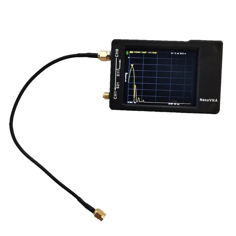 Nano VNA-H Portable Digital Vector Network MF HF VHF UHF Antenna Analyzer 50KHz-900MHz Vector Network Analyzer