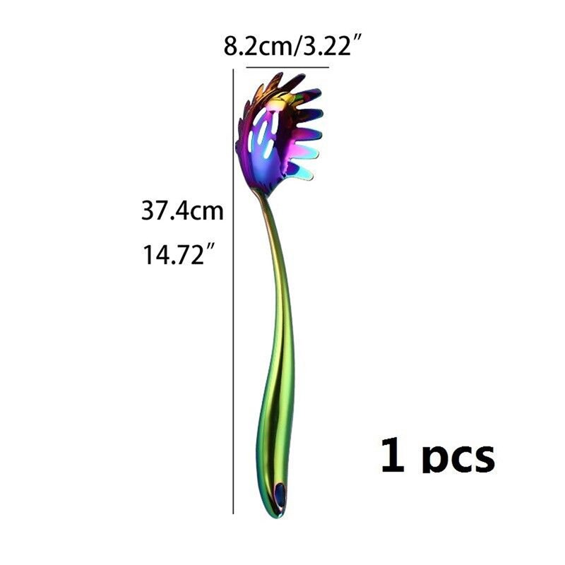 Kitchen Tool Cooking Tool Set Christmas Kitchen Utensils Restaurant Cookware Kitchenware Set Soup Ladle Colander Spoon: Whitefly