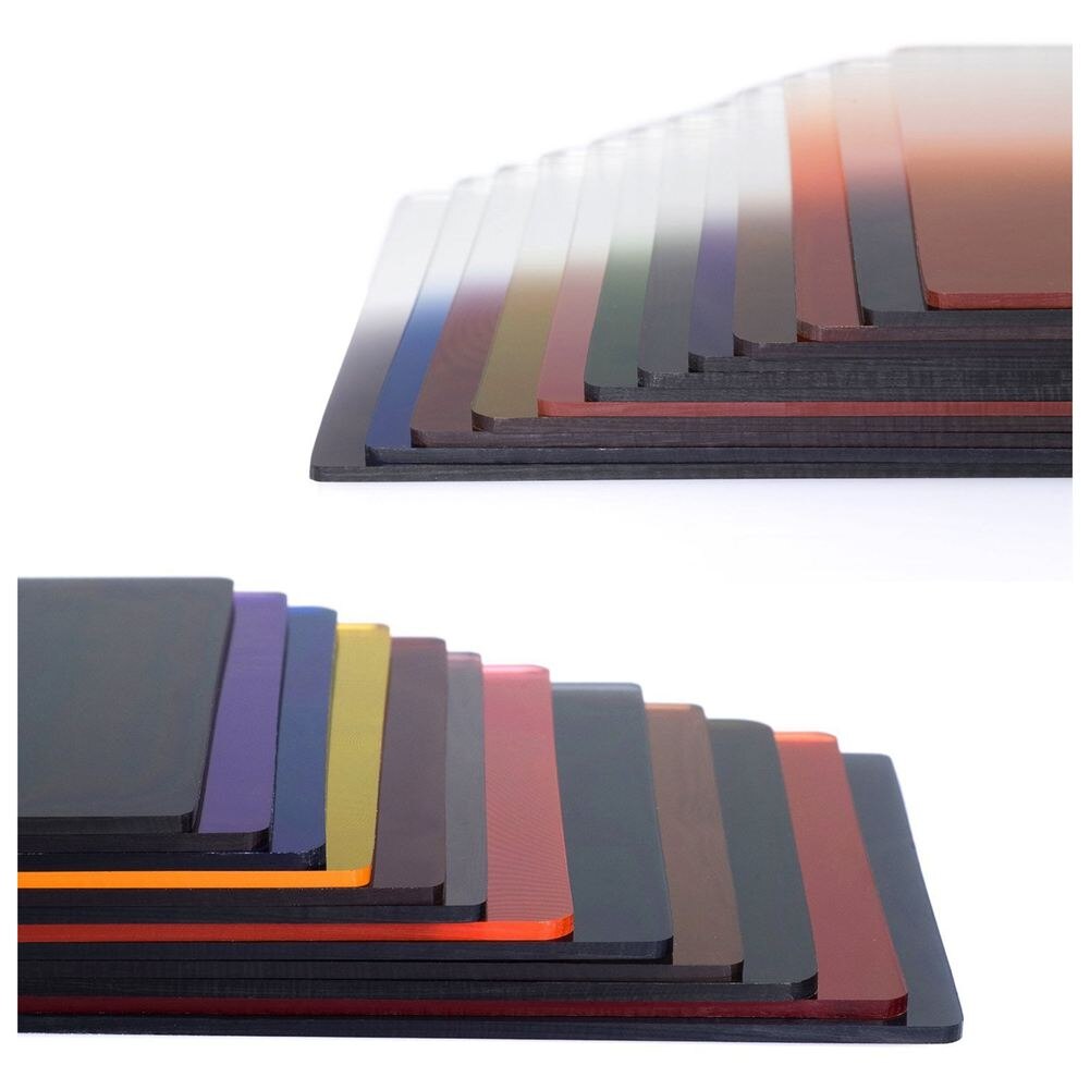 Fotografie Filter kombination 24 stücke Platz Voller + graduiert Filter einstellen + 9 Größe Adapter Ring Filter Halfter für cokin p serie