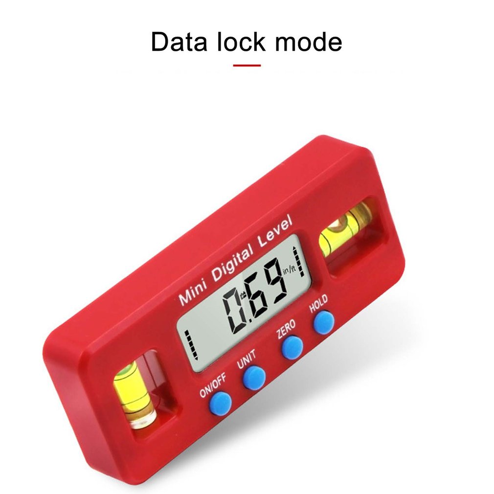 Mini Digital Level Electronic Protractor Inclinometer Angle Finder Bevel Box Caliper Electronic Angle Level Measuring Tool