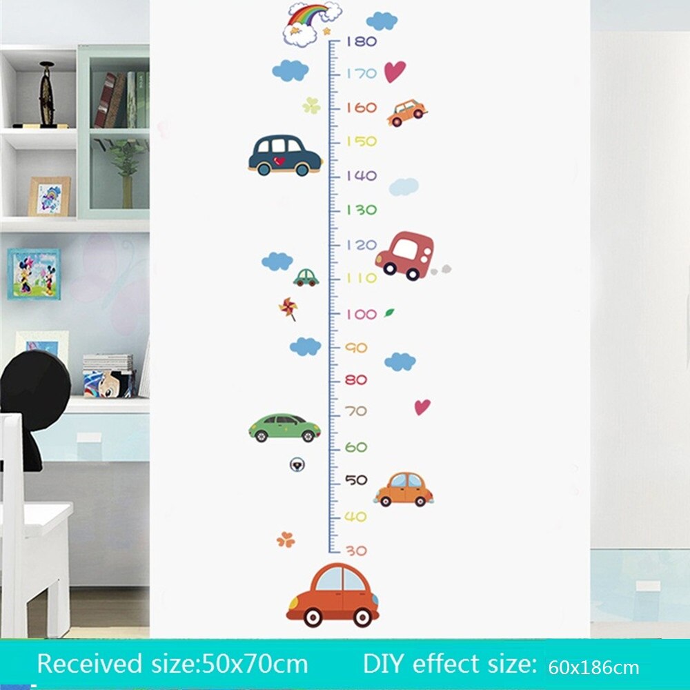 Jungle Baby Height Ruler Cartoon Height Sticker Ki... – Grandado