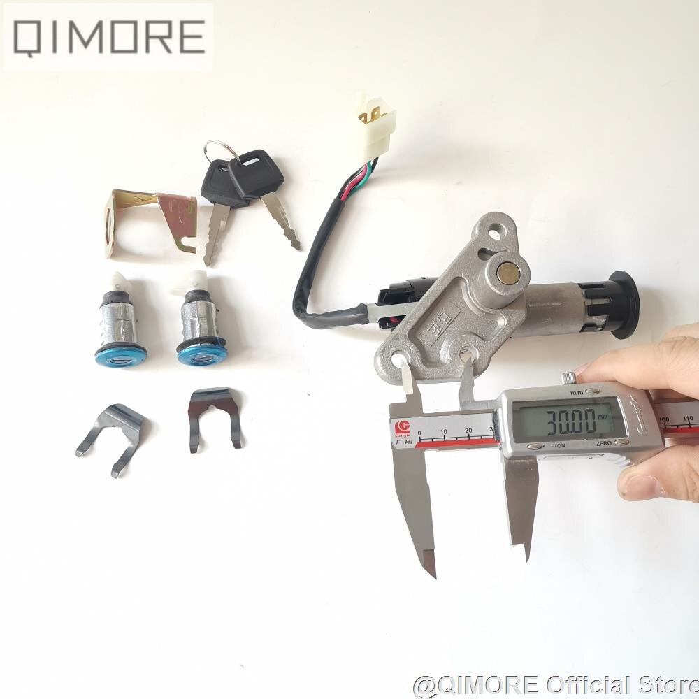Ignition Switch Lock Key Set Vento Phantom TaoTao Lancer TNG DR150 Tank Racer Roketa Fiji Lance GSR Baja SC150 SunL Adventure