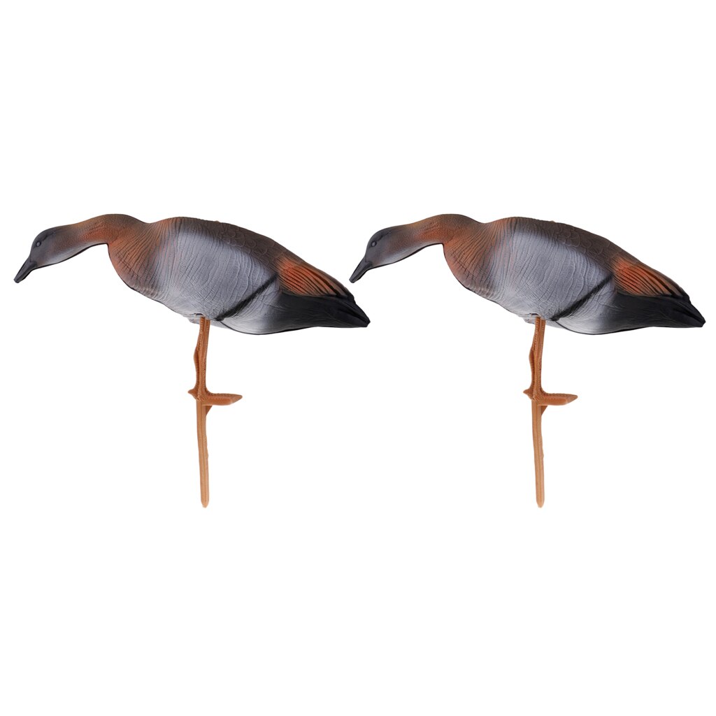 Set Of 2 Goose Decoys Life Size Collapsible Garden... – Vicedeal