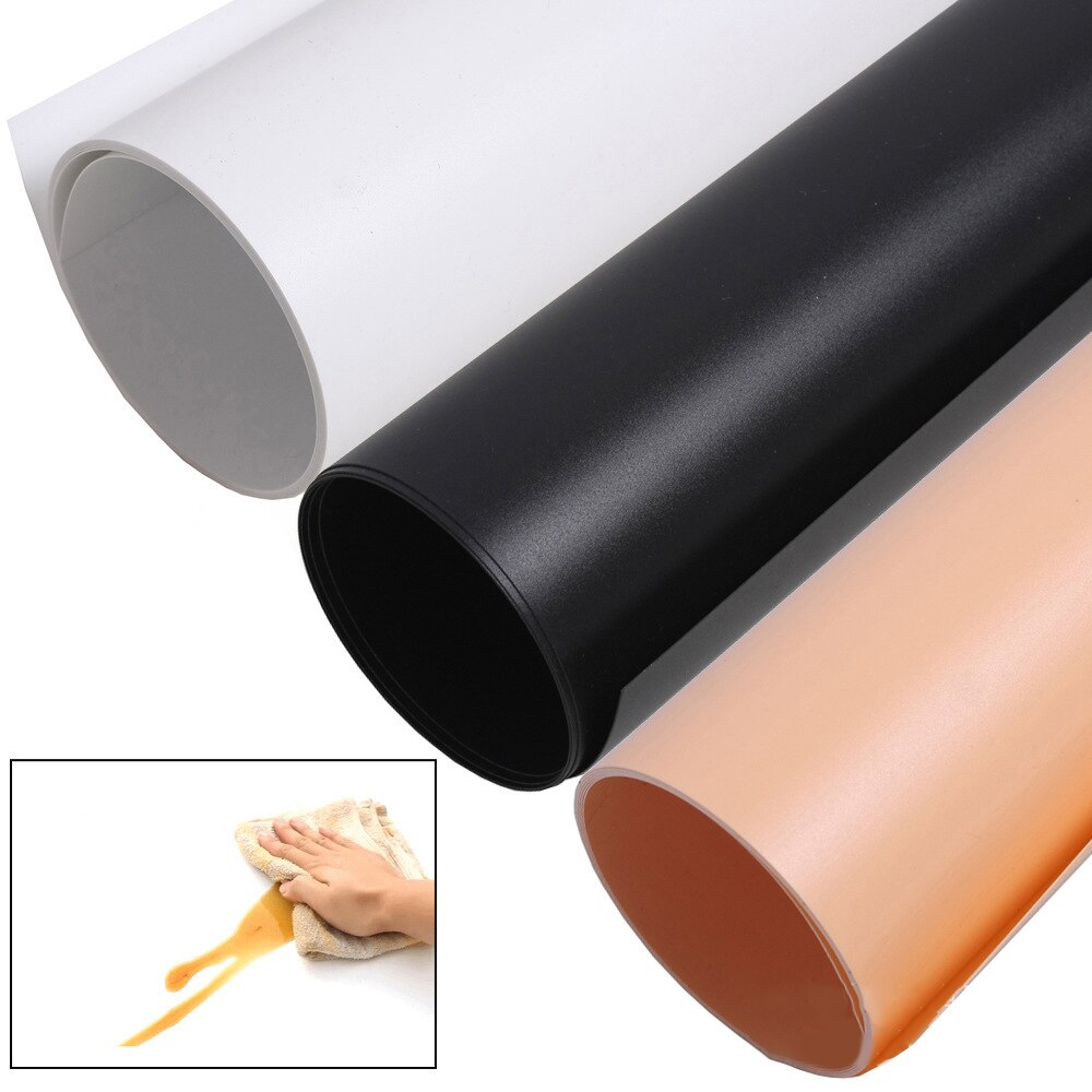 Multifunctional 0.45m LED Light Soft Box Set Portable Photo Lighting Modifier Photography Accessory Softbox with 3 Backdrops