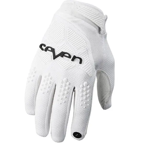 seven Mx Gloves Top Navy Mtb Motorcycle Gloves Off Road Motocross Glove MTB Dirt Bike Gloves: Ivory / L