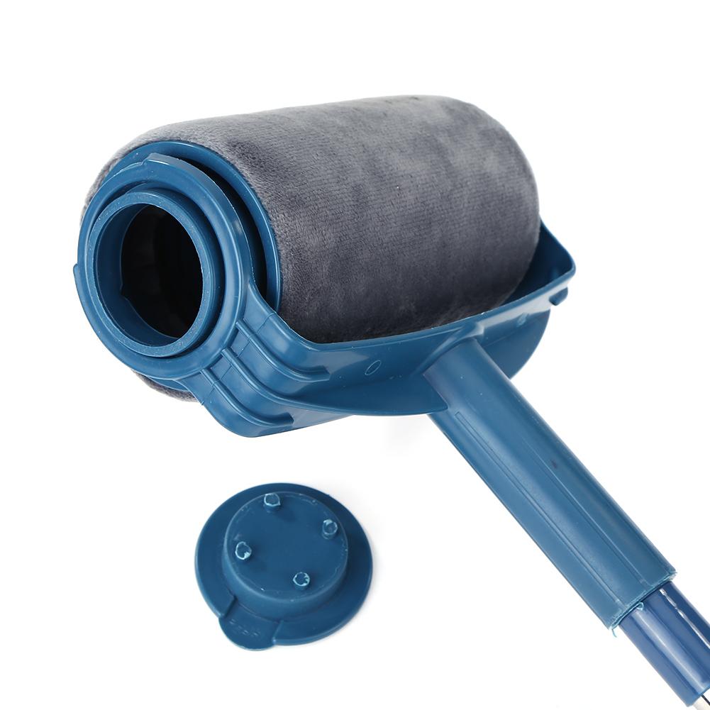 8pcs/set Wall Decorate Paint Roller Brush Set Multifunctional Paint Runner Pro Roller Brush Kit Home Repack Tool