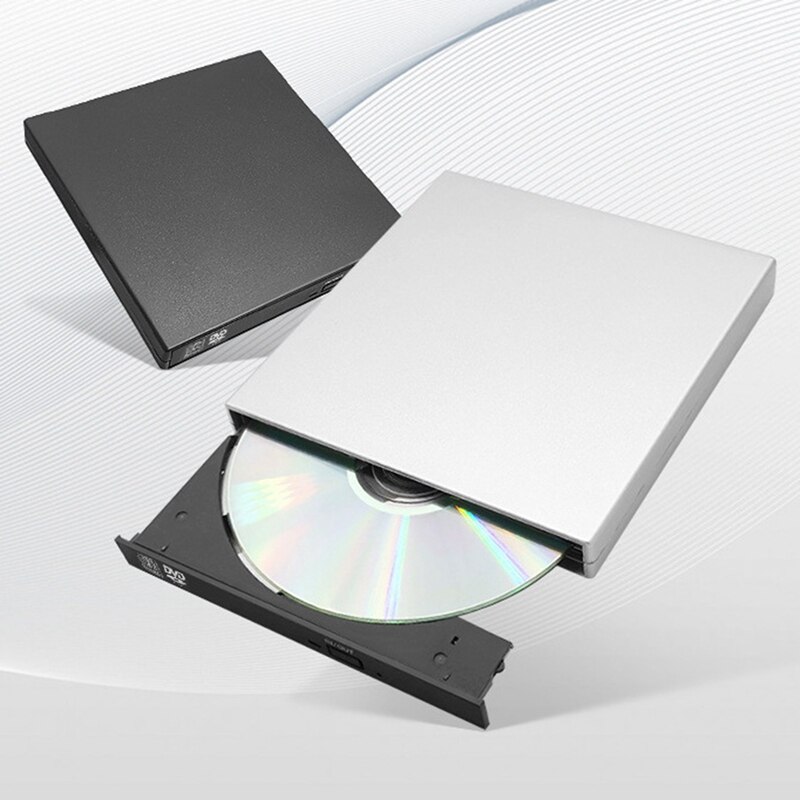 External CD/Dvd Drive USB 2.0 CD DVD Reader for Laptops Windows 10/8/7 Linux Operating System for Desktop