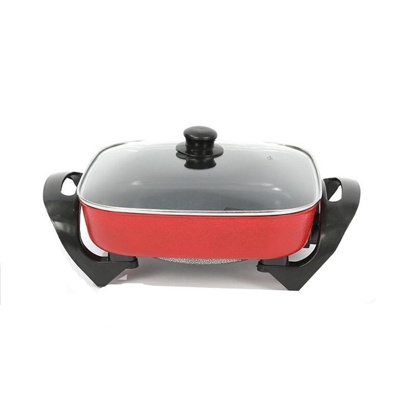 Double-tube Korean multi-function electric cooking pot, boiling stew pot for household dormitory stainless steel rice cooker: Single slot / EU