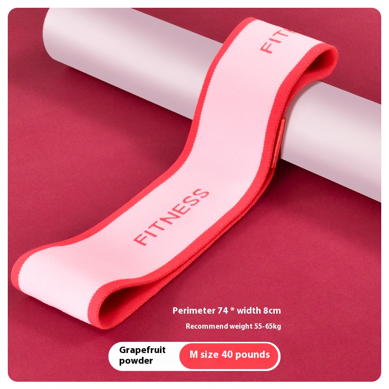 Buttock Circle Training Legs Fitness Training Band Elastic Band Fitness Female Tension Band Yoga Squat Resistance Band: Blue