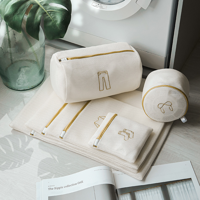 Sac à linge épais pour vêtements sales, filet de lavage, Protection des vêtements, filtre, soutien-gorge, sous-vêtements, pochette à linge avec fermeture éclair
