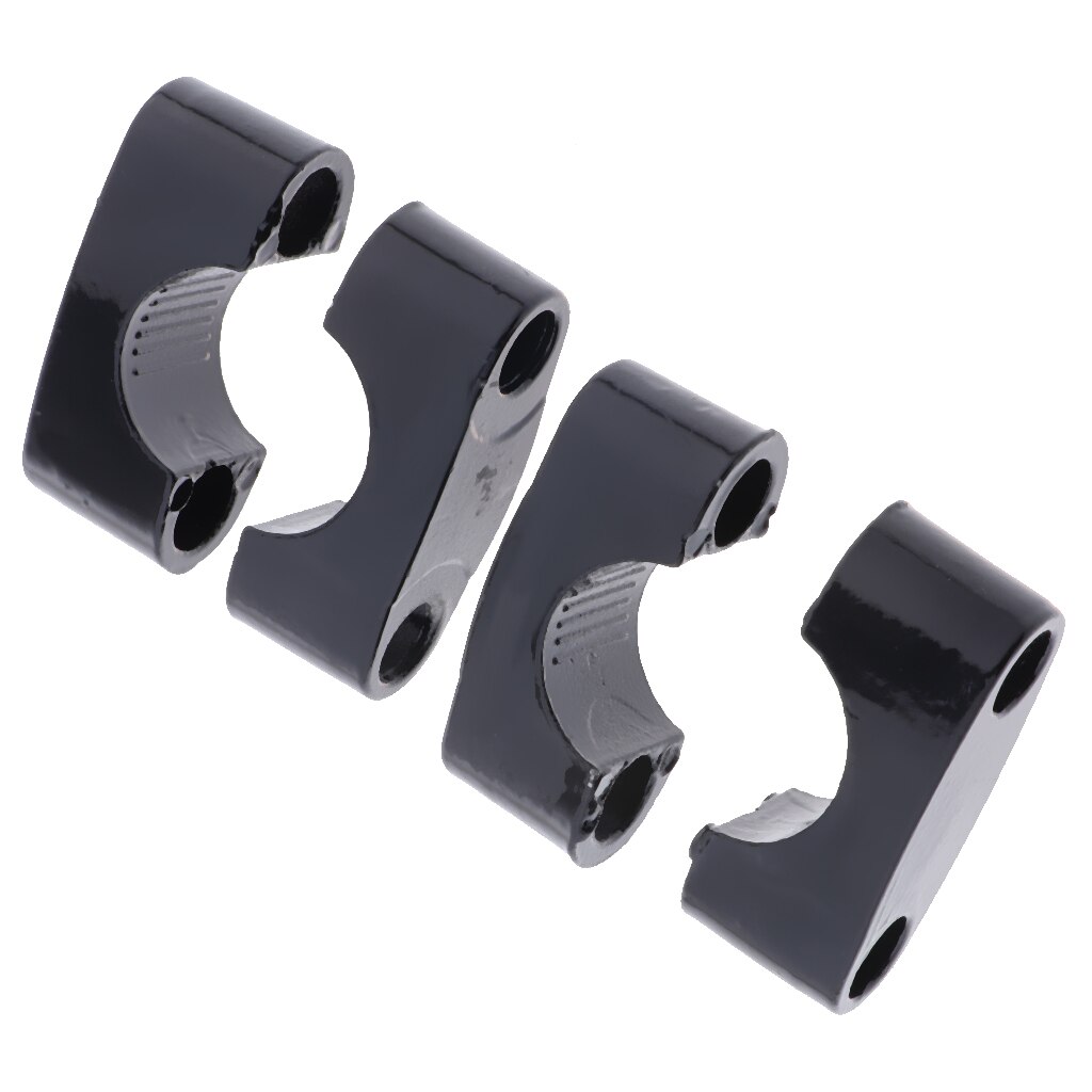 1 par 22mm motorcykel håndtag bar spejl mount holder klemme adapter universal pasform til de fleste motorcykler atv