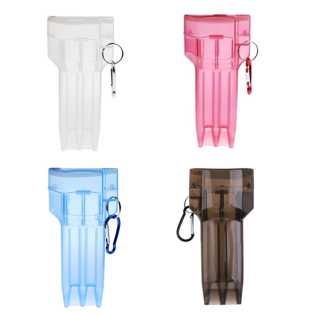 Portable Dart Case Darts Storage Box with Carabiner for Dart Player Darts Accessories