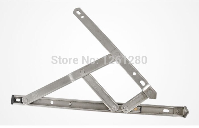 Rustfrit stål vindbrance vindue lokalisere støtte vindtæt aluminiumslegering vindue plejlstang hardware del