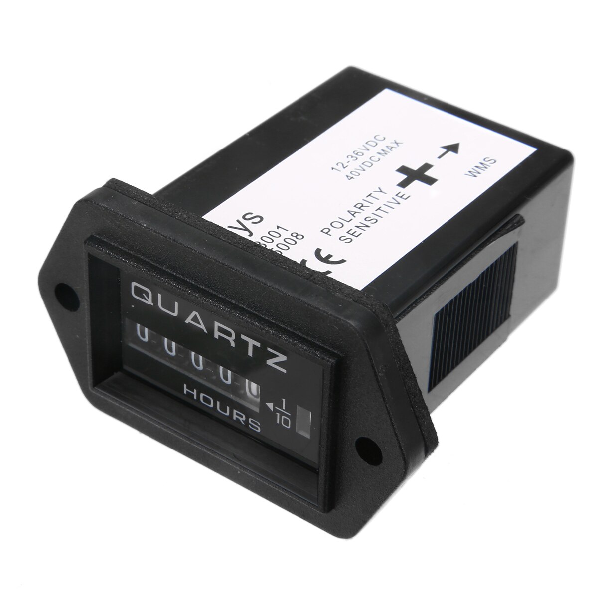 DC 12V-36V LCD Display Engine Hour Meter Car Truck Tractor Hour Meter Farm Machinery Meter Universal