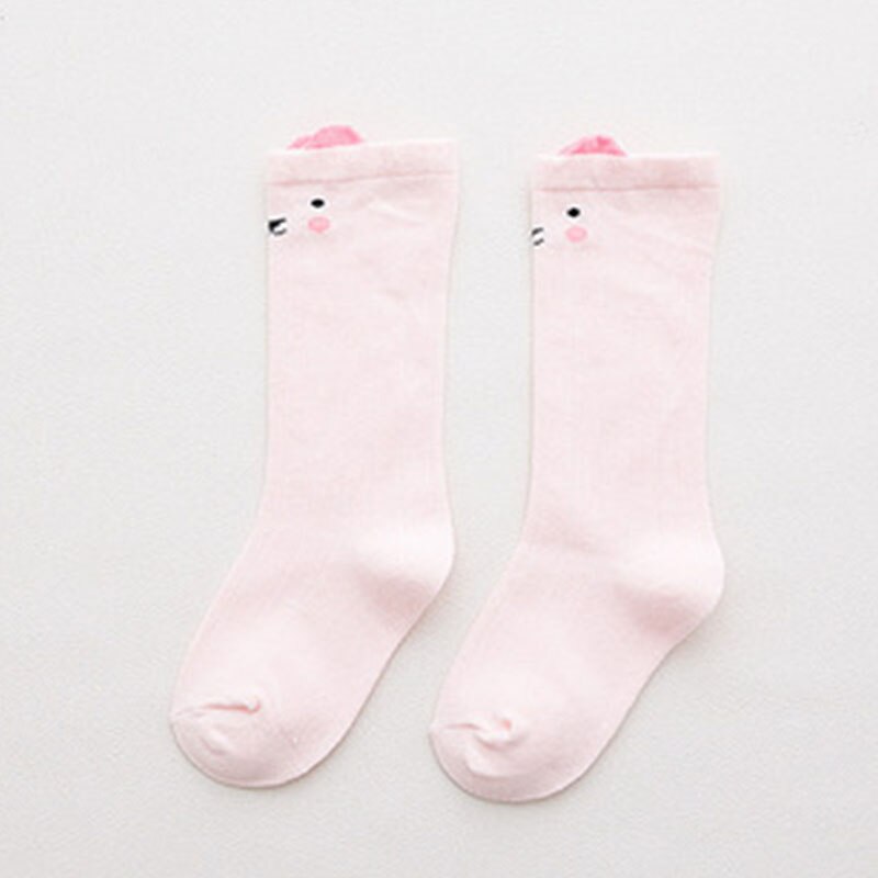 Children Baby Socks Knitted Cotton Long Tube Socks Kids Knee High Toddler Socks Kids Girls Lace Summer hollow out Kids Socks