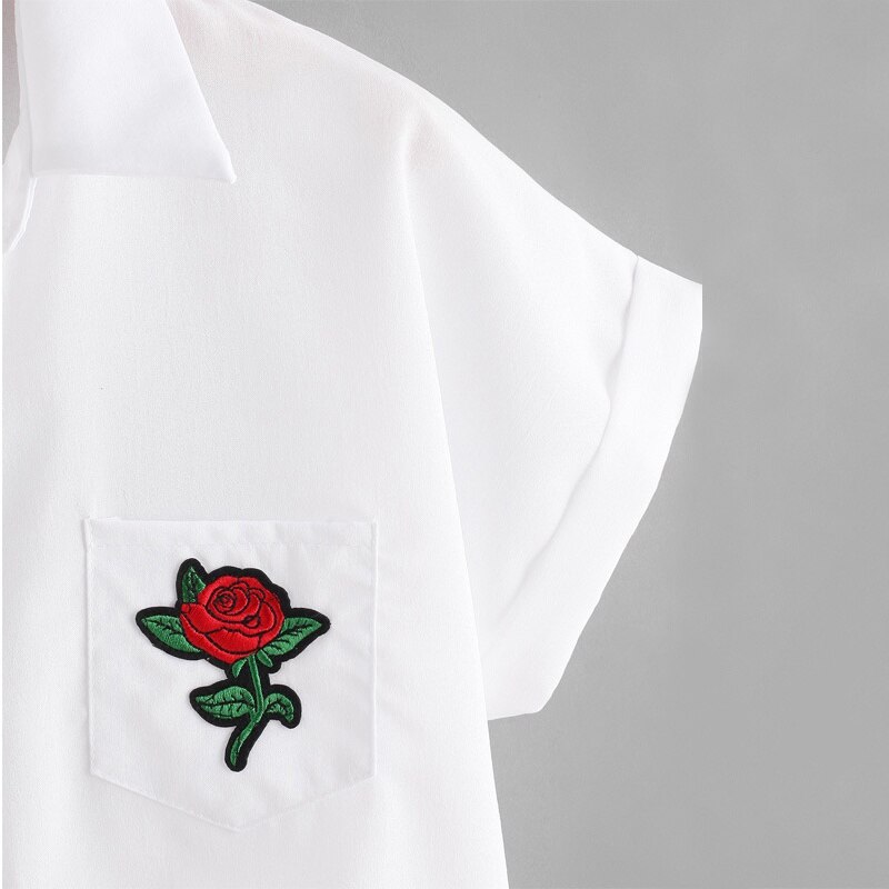 CupsheVrouwen Blouse Bloemen Kant Geschulpte Top Lange CupsheVrouwen Blouse Bloemen Kant Geschulpte Top Lange