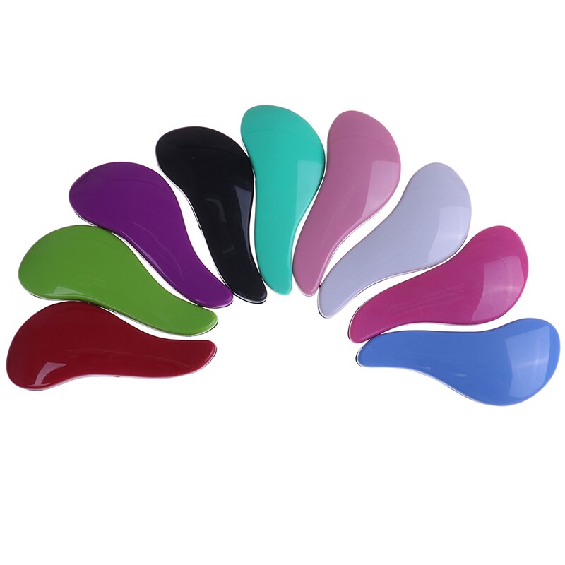 Salon Gentle Anti-static Brush for Baby Kids and Women Detangling Hair Brush Combs Tangle Wet Dry Bristles Handle Tangle Curly
