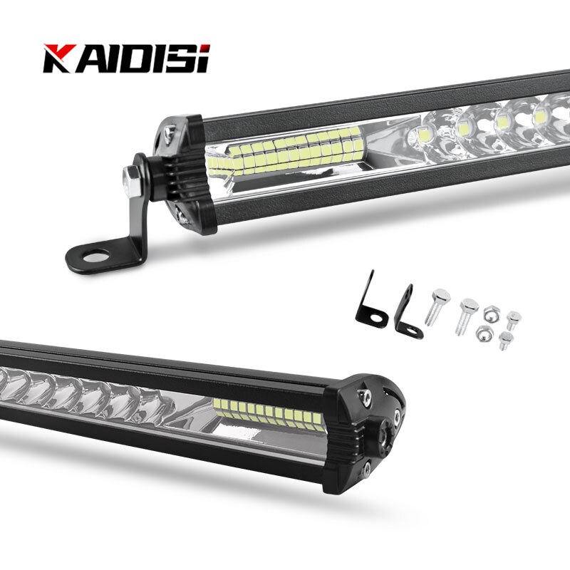 Slim LED Light Bar Dua Row 11 inch Combo Beam barra led For SUV 4X4 Off Road LED Work Lamp 12V 24V Auto Driving Light