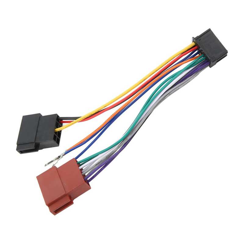 Iso Radio Harness Adapter Radio Kabelboom Adapter Compact Hittebestendige Vervanging Voor Pioneer Oude Audio Voor Reizen