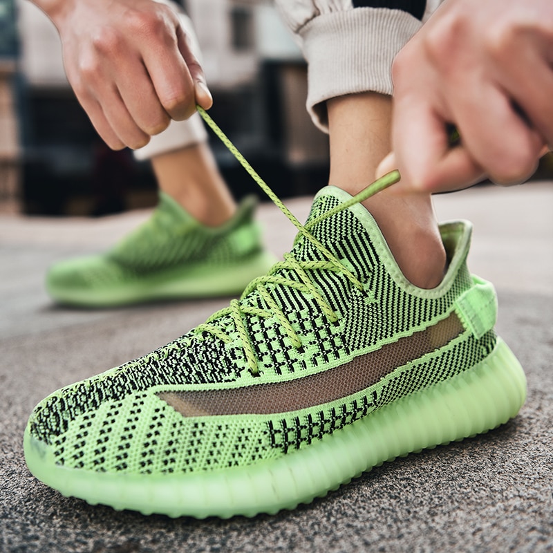 Authentieke Kokosnoot Schoenen 350v2 Zomer Ademende Sport Running Casual Vrouwen Schoenen