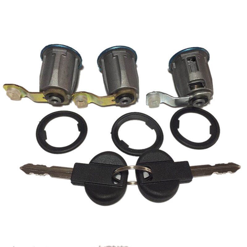 9170G3 252522 LEFT RIGHT DOOR LOCK CYLINDER WITH 2 KEYS FOR CITROEN BERLINGO XSARA PICASSO PEUGEOT PARTNER