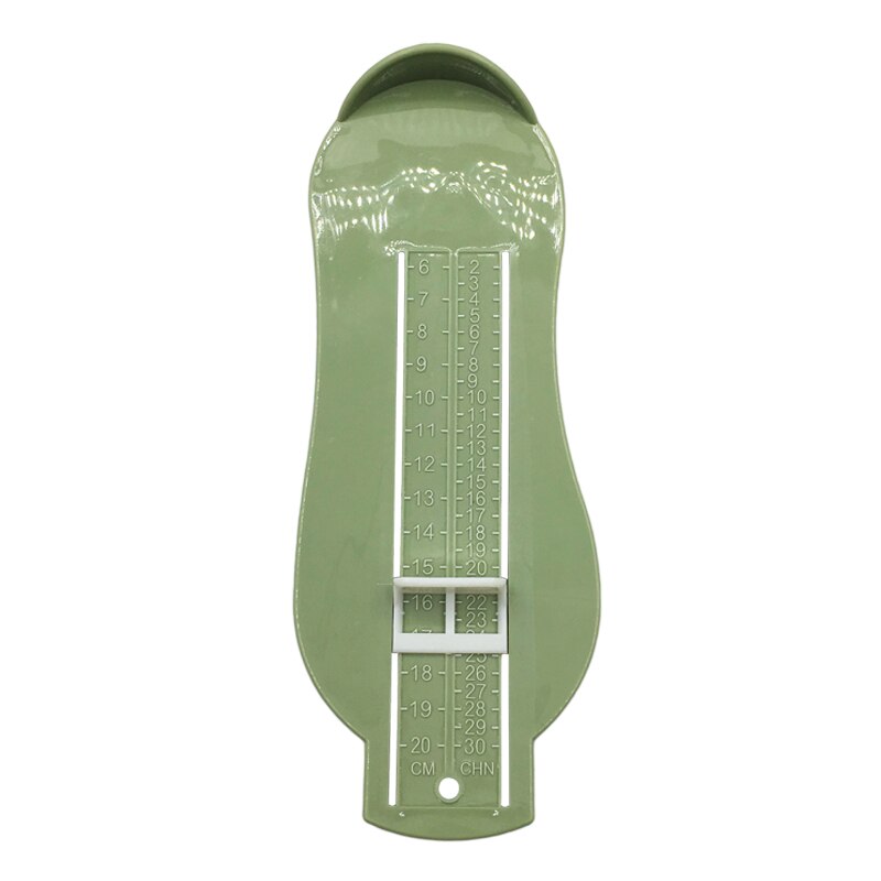 Bébé enfant chaussures taille mesure règle outil enfant infantile pied mesure jauge chaussure enfant en bas âge infantile chaussures raccords jauge pied mesure: Light Green