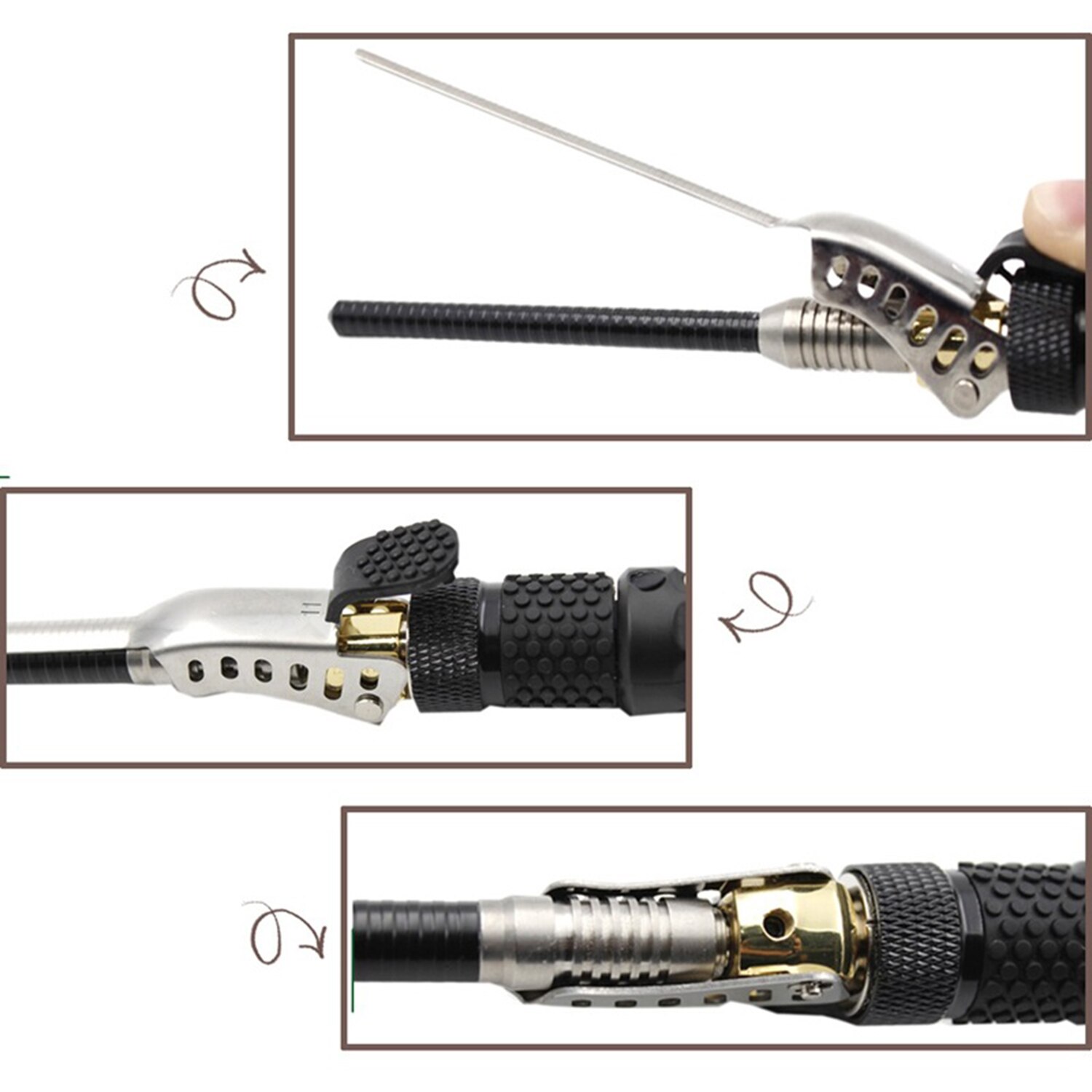 Unisex Hair Crimper 7mm Curly Styling Tools Curling Iron 230&amp;deg;C Temperature Adjustable Hair Curler Anti Hair Bangs Machine