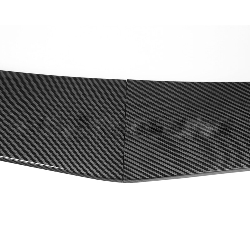 Universal Front Bumper Lip Under Panel Bumper Shovel Lip Spoiler Carbon Fiber