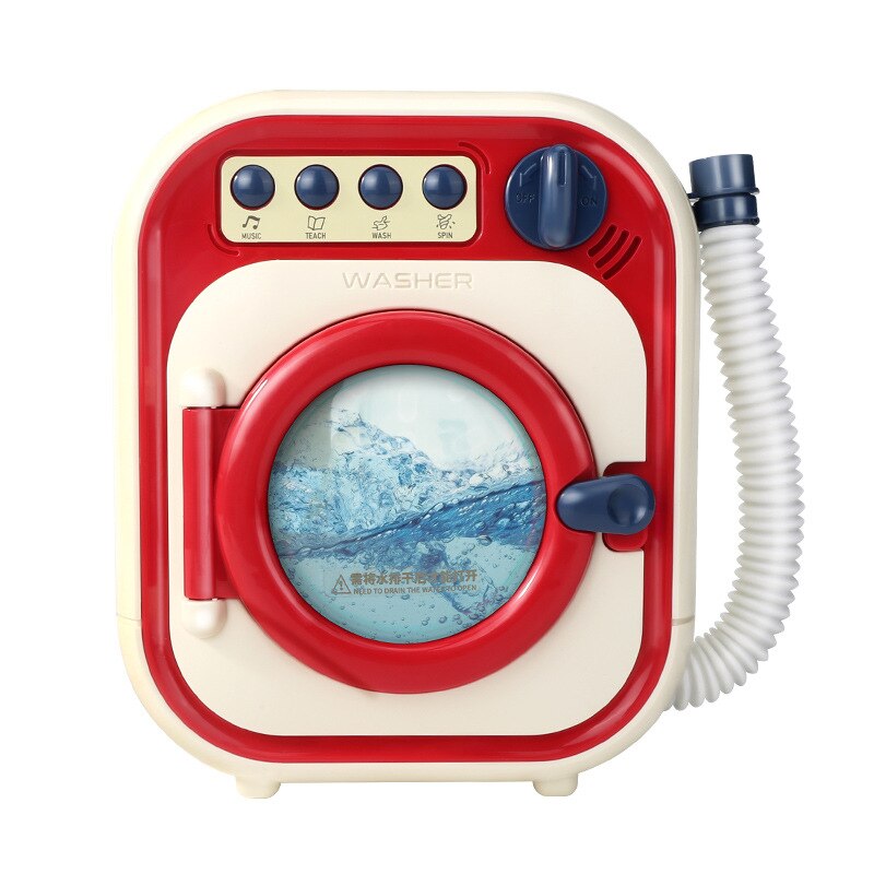 Clean Up Toy Pretend Play Toy Cleaner Housekeeping Toys Cleaning Washing Machine Play House Toy Baby Girl