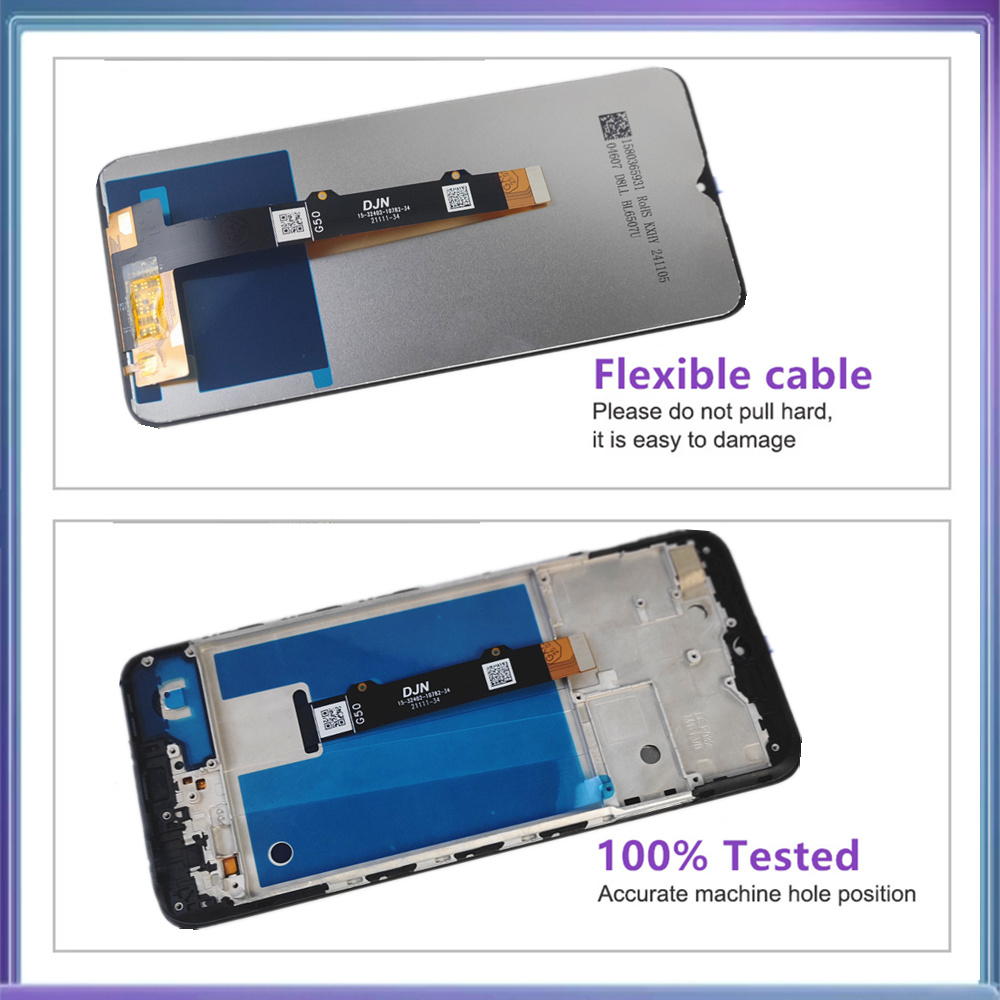Wyświetlacz robić serii Moto G robić Motorola Moto G10 G20 G30 G50 4G 5G G60 G60S G100 Wyświetlacz LCD Ekran dotykowy Digitizer z ramką