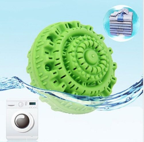 Boule de nettoyage de blanchisserie réutilisable Eco magique Anti-enroulement produits de lavage lavage en Machine Washzilla Anion molécules outils de nettoyage: Default Title