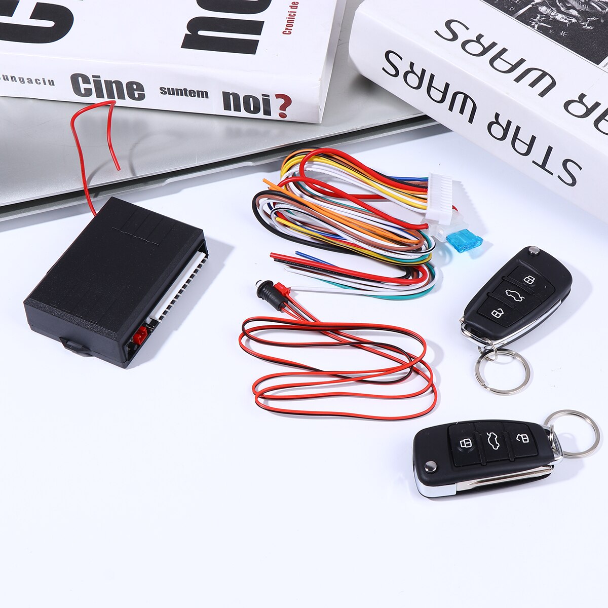 1 Set Car Switch Lock Car Alarm Device Set Guard Against Theft Car Lock Car Locking System Kit For Vehicle Car Keyless Entry Kit