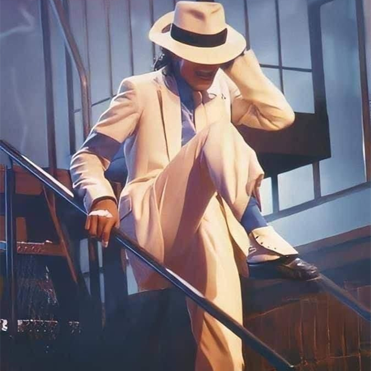 Couvre-chaussures en cuir blanc Michael Joseph Jackson, scène rock glamour, parfait pour la danse, les fêtes, les mariages, les adultes, lisses, criminels