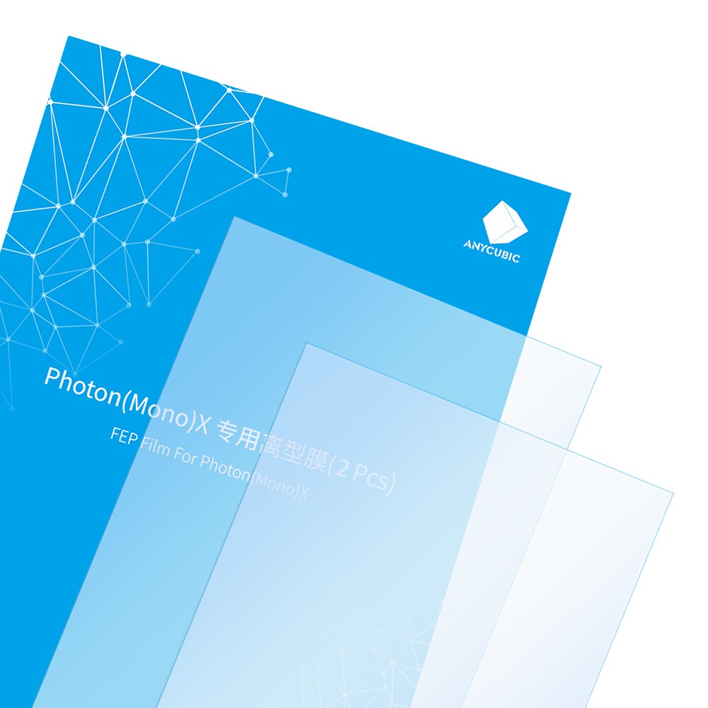 ANYCUBIC 3d Printer Parts 2Pcs/lot 5Pcs/lot FEP Film 240*165mm thickness 0.15mm For Photon Mono X (6K)