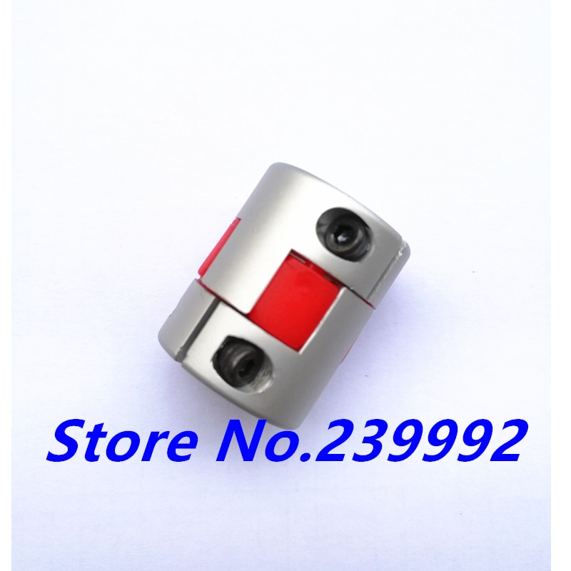 Flexible plum coupleur D30 L40 Mâchoire accouplement d'arbre 4 5 6 6.35 7 8 9 10 11 12 12.7 13 14 15 16 mm CNC pièces