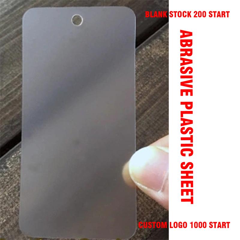 200 Stuks Blanco Matte Pvc Tags Kunststoffen Waterdicht Hang Tag Kledingstuk Clear Plastic Met Gat Frosted Plastic Hang Tag
