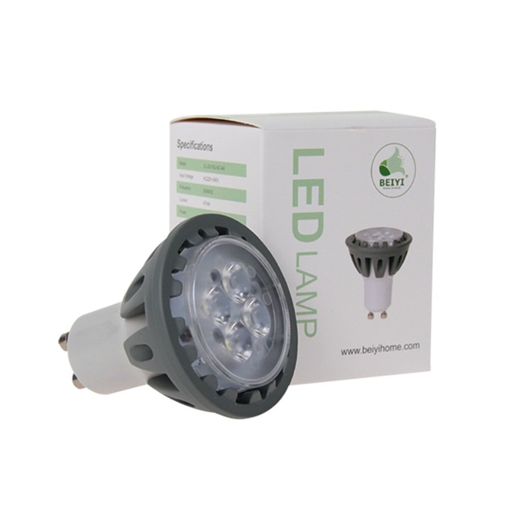10Pcs Super Heldere AC100-265V GU10 5W High Power Lage Confumption Smd Led Lampen Spot Light Bulb Warm/ dag Wit