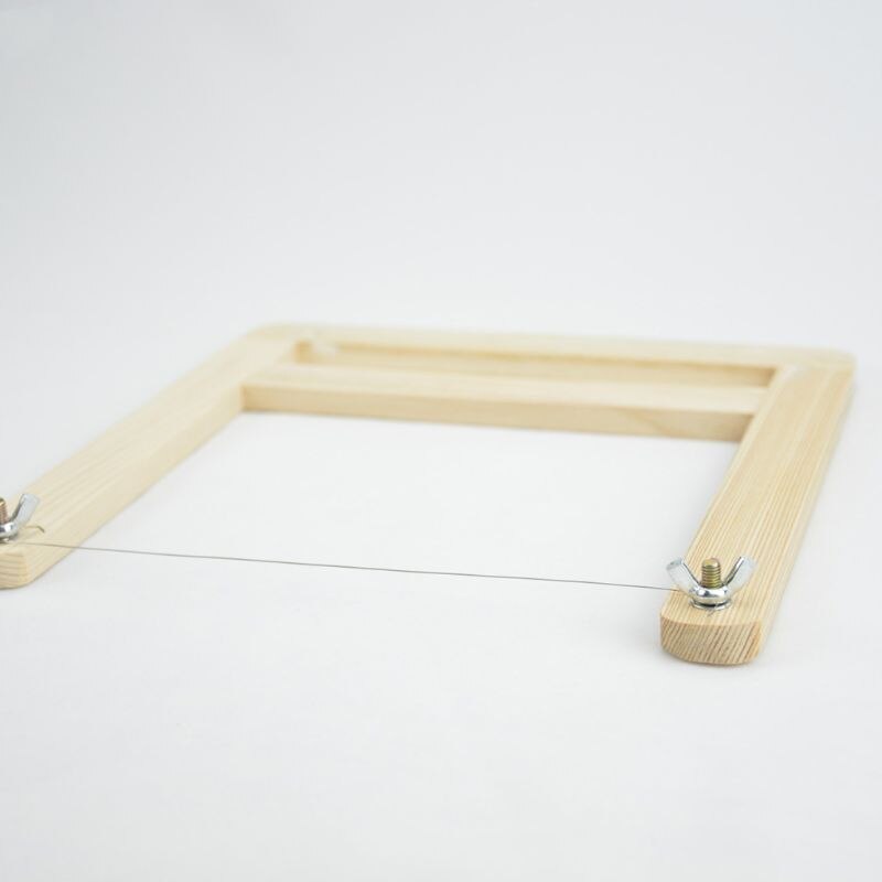 Wire Soap Cutter Slicer Loaf Cutter with Wood Handle soap cutter wire cutters