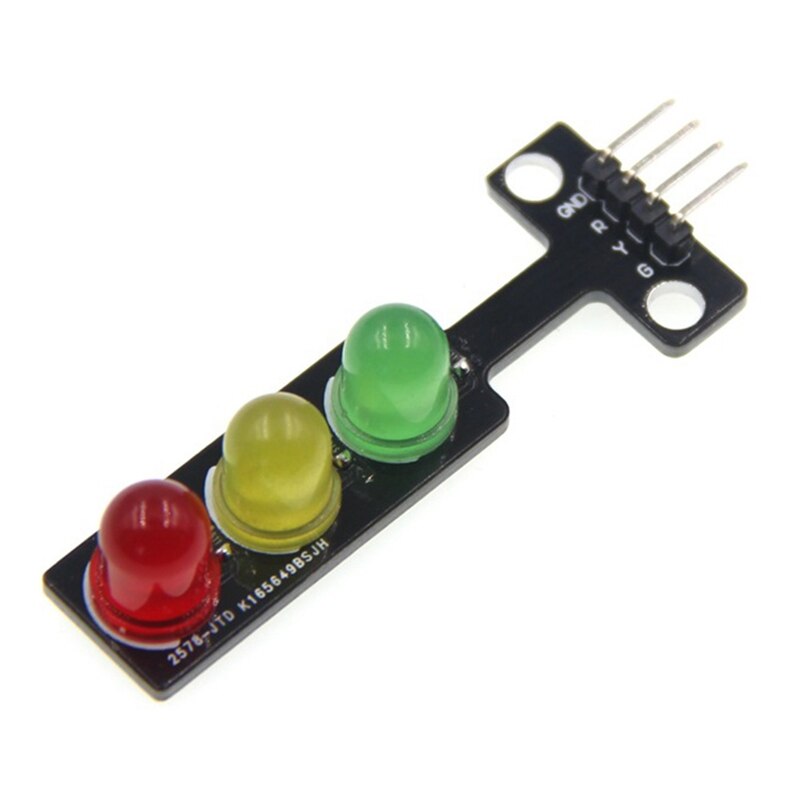 Led Traffic Light Module 5V Digital Signal Output Ordinary Brightness 3 Light Separate Control
