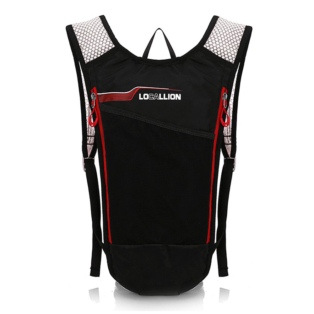 Outdoor Sport Bag 5L Ultralight Cycling Backpack Hiking Climbing Travel Hydration mini Bicycle Bags Backpacks: Red