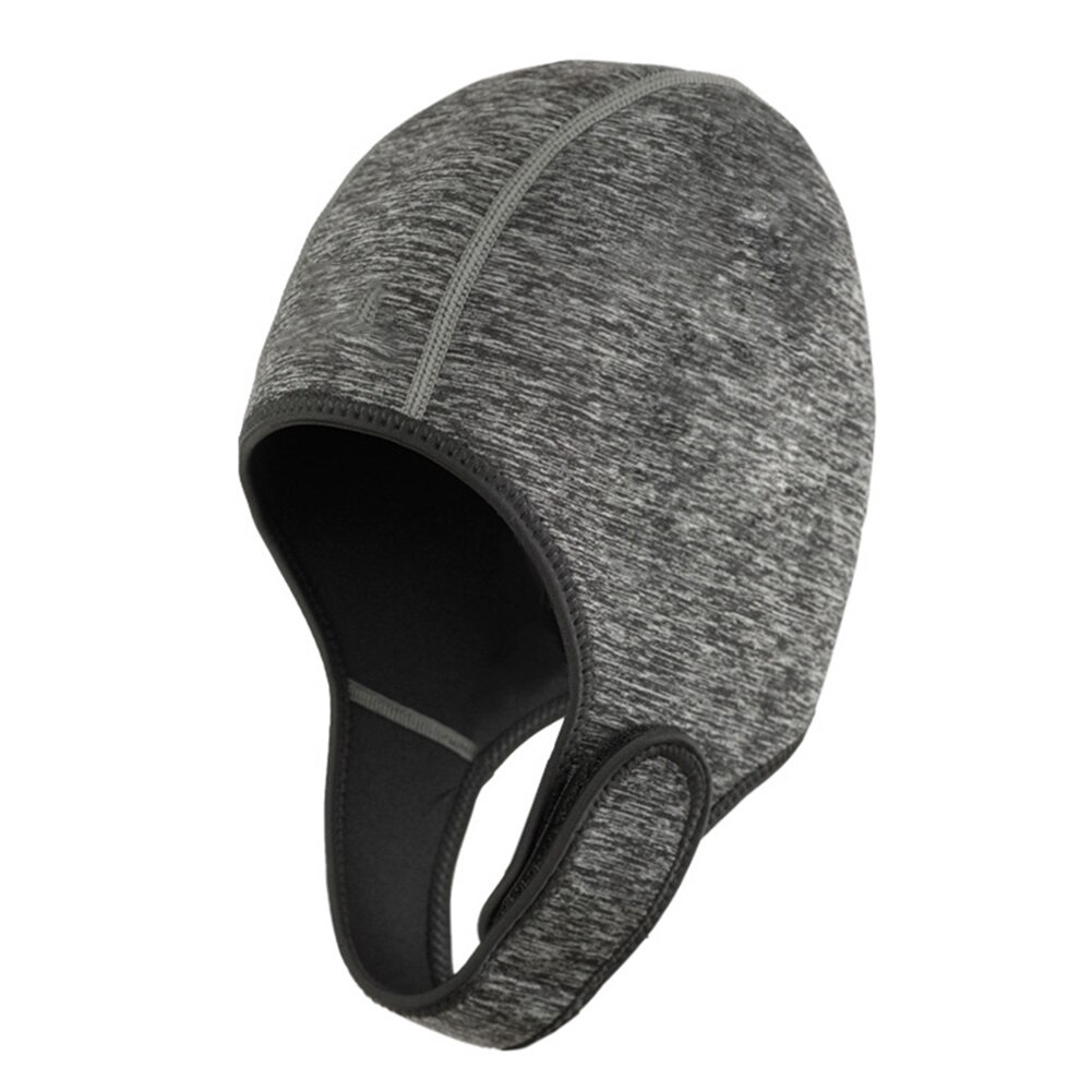 Bonnet réglable en néoprène pour surf plongée Kayak Rafting tuba bonnet de natation et T8: light gray