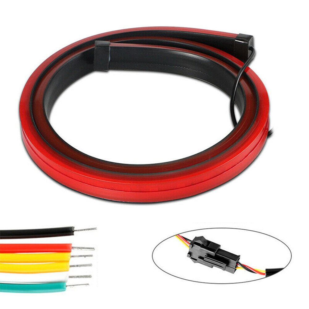 40" Car LED Rear 3rd Brake Strip DRL Driving Warning Light Turn Signal Universal High Materials