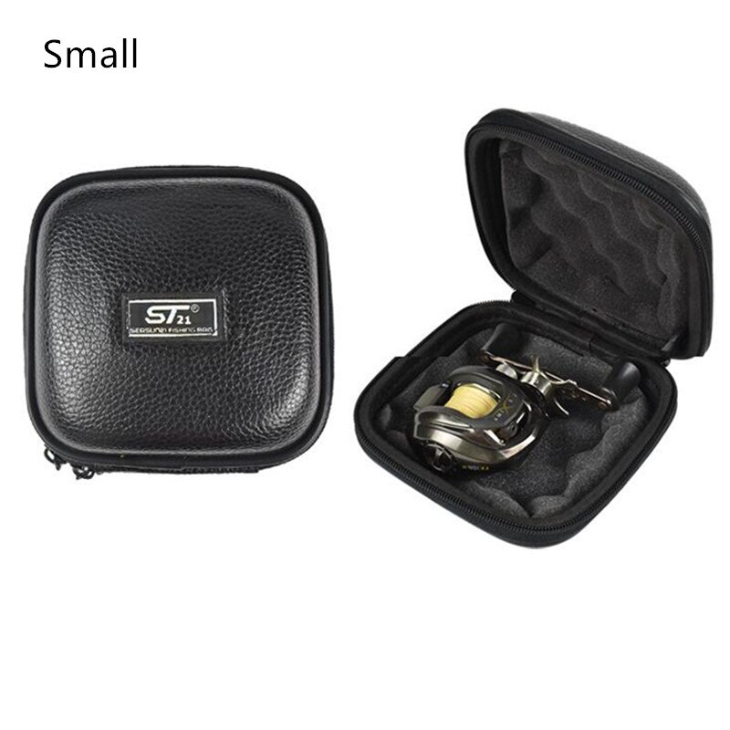 Wędkarski uchwyt rolki kołowrotek bębnowy elektryczny przenośny worek robić przechowywania wciągarki: mały