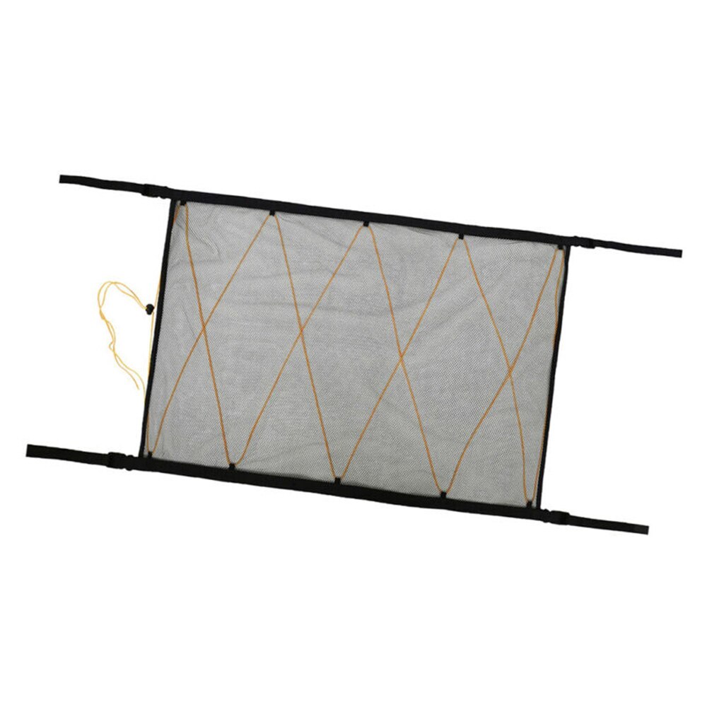 Van Storage Bag Car Roof Elastic Ceiling Cargo Net Polyester 90 * 65CM