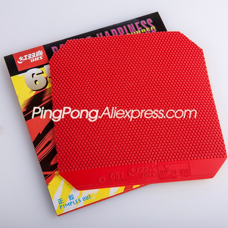 DHS 651-GOMA para tenis de mesa (Pips-out, Fast Attack), esponja para Ping Pong DHS
