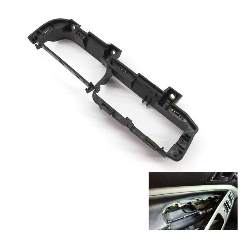 Front Left Driver Interior Door Pull Grab Handle Bracket 1J1867179A 98-04 Jetta Bora Golf MK4 Switch Panel Bracket