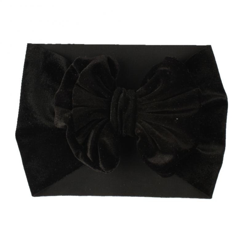 -né bandeau or velours élastique bébé foulard bandeau filles bandeau enfants enfants bébé extensible cheveux accessoires: 04