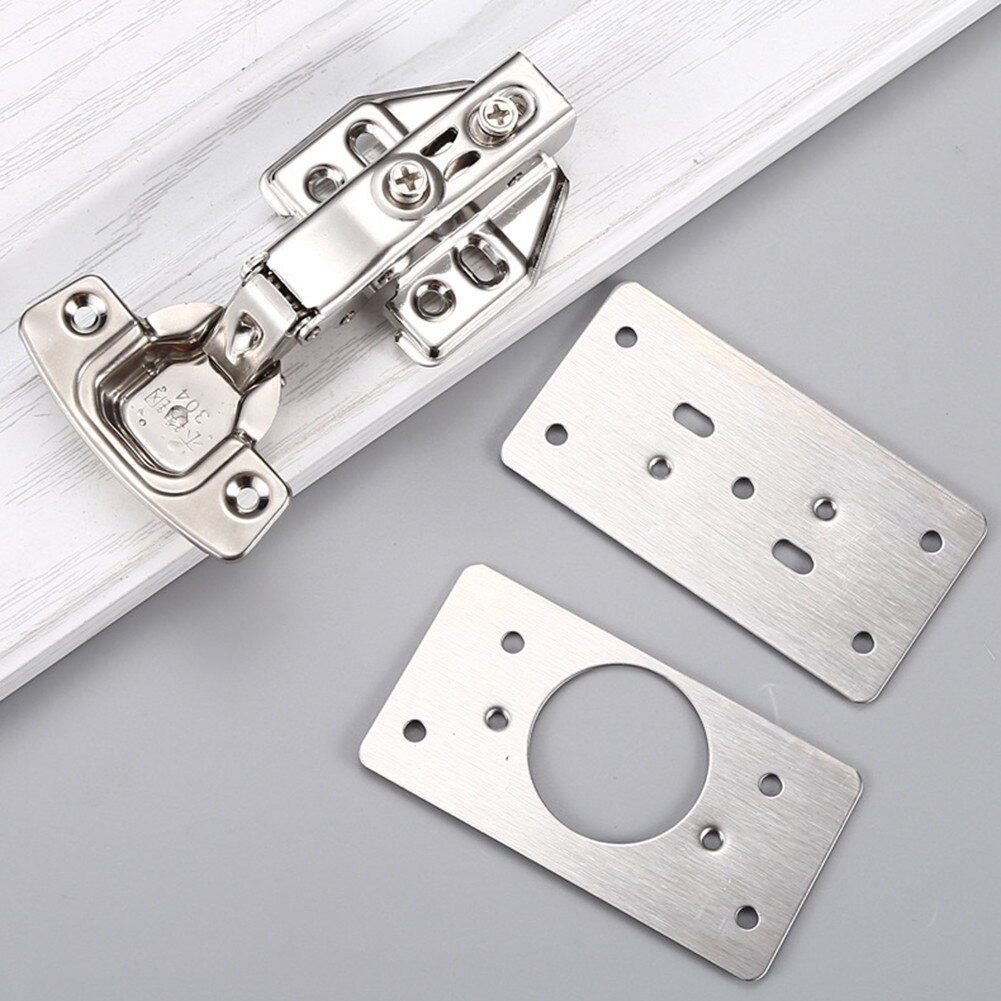 1/4/10Pcs Cabinet Hinge Service Panel Hinge Side Panel Service Kit With Mounting Screws For Securing Hinged Stainless Steel Door