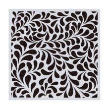 15*15 Water Layering Stencils Drawing Spray stencil DIY Scrapbook photo album Decorative Embossing DIY Card Crafts